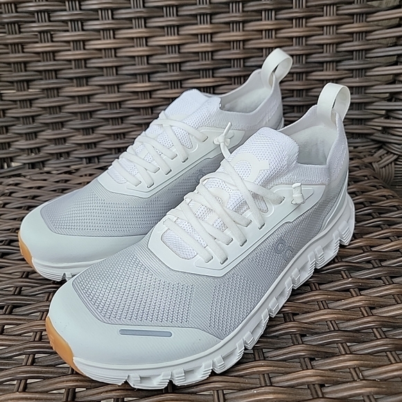 Size 5.5 On Running Cloud 6 Versa White Brown Women Running Shoes 3WF10031200 - Picture 9 of 11